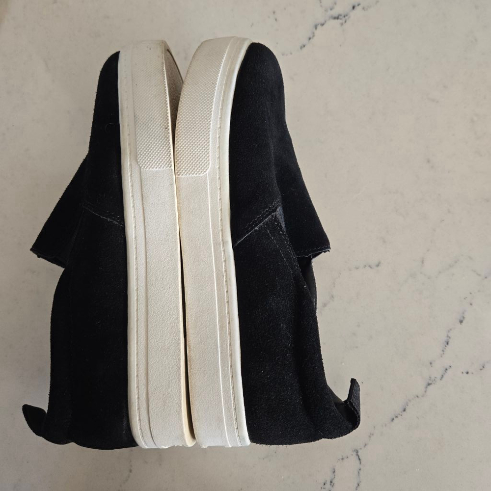 Women's Circus by Sam Edelman Black Suede Platform Sneakers Size 7 - Picture 8 of 9